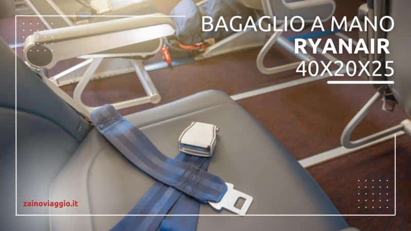 Al momento stai visualizzando Bagaglio a Mano Ryanair 40x20x25: Migliori Zaini e Borsoni del 2024